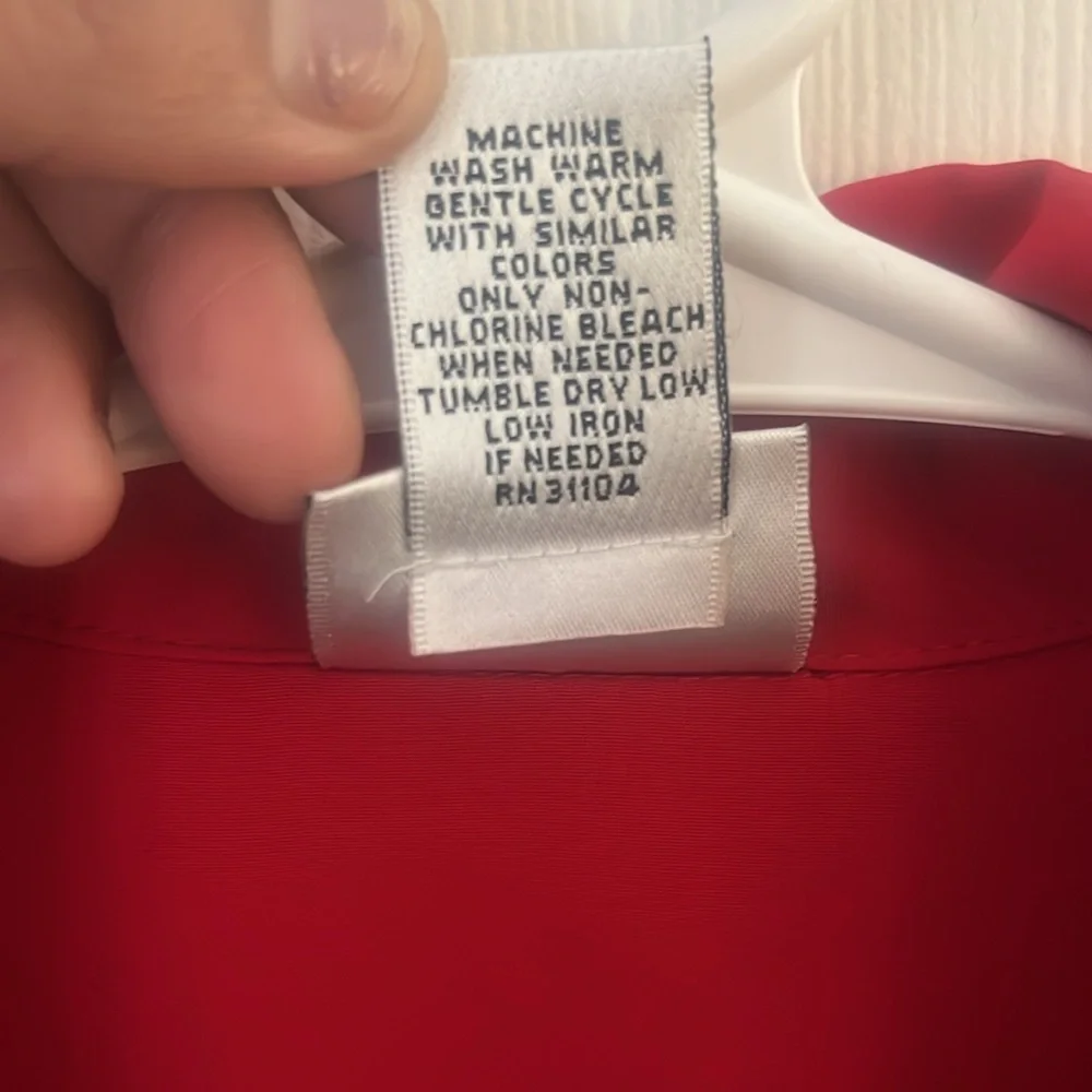 Red blouse - Picture 3 of 3